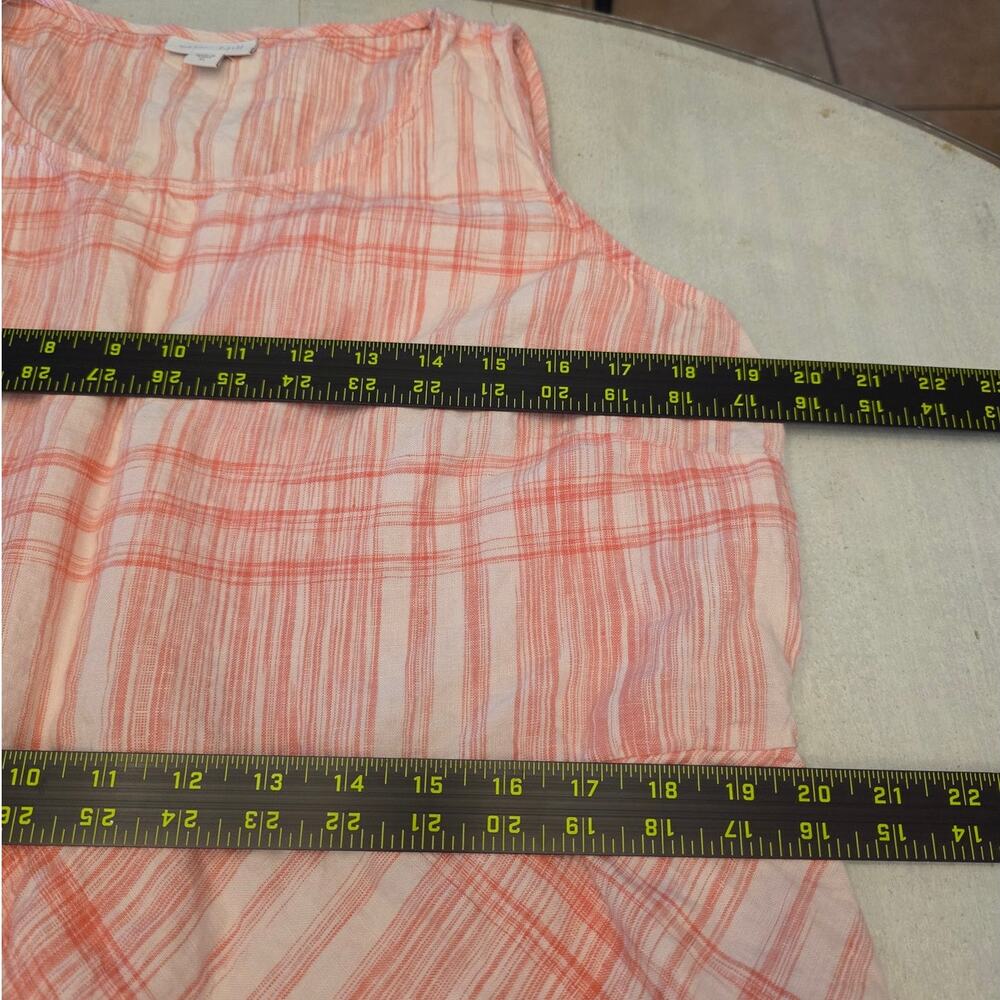 J. Jill Love Linen Women's Maxi Dress SZ XL Sleeveless Summer Luxury Minimalist - Picture 9 of 10